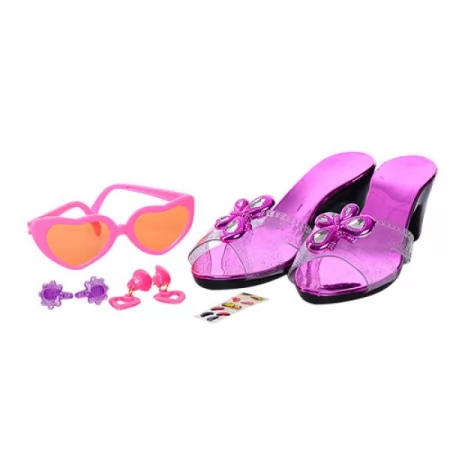 Туфельки для дівчаток BabyToys M 0303 з аксесуарами 18см