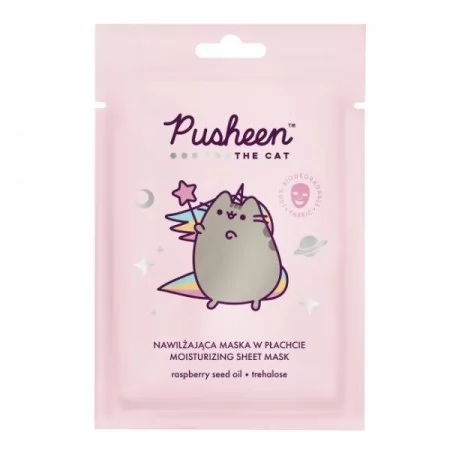 Увлажняющая маска для лица из масла семян малины ТМ "Pusheen", 17 г Увлажняющая маска для лица из масла семян малины ТМ "Pusheen", 17 г
