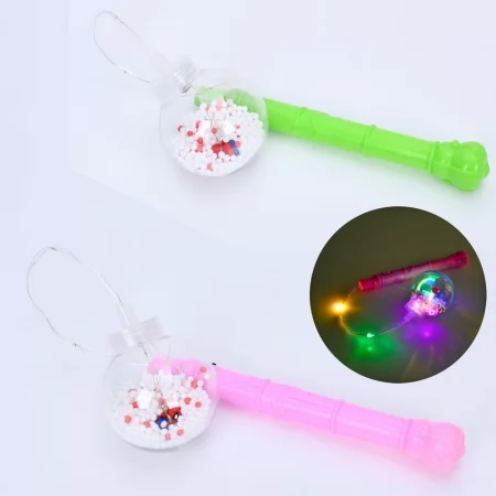 Светящаяся волшебная палочка BabyToys FG24030522B с шаром, 54 см, 3 режима
