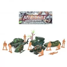 Набор солдатиков BabyToys 6288-B95-96 с военной техникой и фигурками, 2 вида Набор солдатиков BabyToys 6288-B95-96 с военной техникой и фигурками, 2 вида