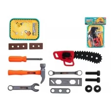 Набор игрушечных инструментов игрушечный с пилой Repair Tool, 23 см, с аксессуарами FY912442
