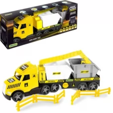 "Magic Truck Technic" со строительными контейнерами "Magic Truck Technic" со строительными контейнерами