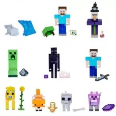 Фигурка персонажа с аксессуаром Minecraft Размер игрушки 9 см