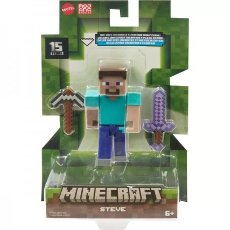 Фигурка персонажа с аксессуаром Minecraft Размер игрушки 9 см Фигурка персонажа с аксессуаром Minecraft Размер игрушки 9 см