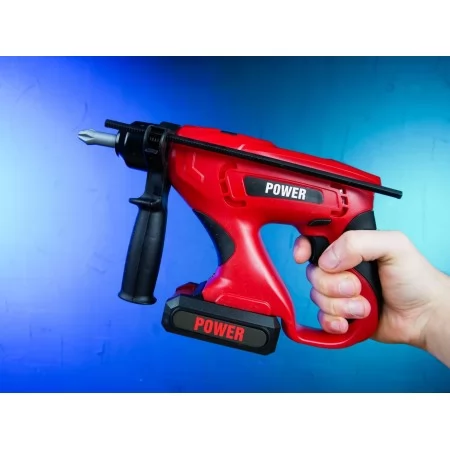 Дитячий дриль BabyToys T 1805 зі звуком і світлом, 3 насадки