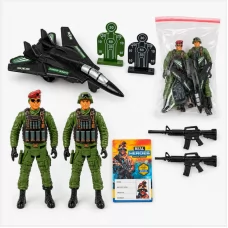 Комбат TK - 02160-1 “Спеціальний підрозділ”, зброя, 2 солдата, винищувач, 2 мішені, у пакеті Комбат TK - 02160-1 “Спеціальний підрозділ”, зброя, 2 солдата, винищувач, 2 мішені, у пакеті