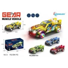 Дитяча машинка BabyToys C-3 зі звуком і світлом на батарейках Дитяча машинка BabyToys C-3 зі звуком і світлом на батарейках