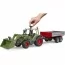 Машинка игрушечная. Трактор Fendt Vario 211 с передним погрузчиком и прицепом. Масштаб    1:16
Размеры    55.0 х 13.0 х 16.0 см