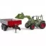Машинка игрушечная. Трактор Fendt Vario 211 с передним погрузчиком и прицепом. Масштаб    1:16
Размеры    55.0 х 13.0 х 16.0 см