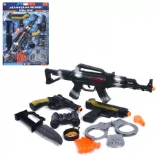 Военный набор BabyToys 01-21 с пулями присосками 9 предметов