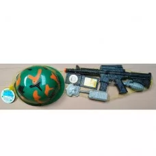 Военный набор BabyToys 2304 с автоматом и каской 5 предметов