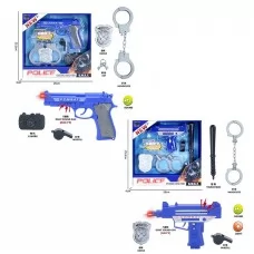 Полицейский набор BabyToys JC023-24 со светом и звуком 5 предметов