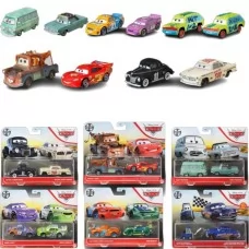 Набор из 2-х героев м/ф "Тачки 3" Cars Disney Pixar Все машинки исполнены в масштабе 1:55.
Материал Металл