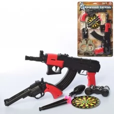 Набор полиции BabyToys E 01 AK с автоматом и пистолетом Набор полиции BabyToys E 01 AK с автоматом и пистолетом