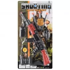 Военный набор BabyToys 109-3 с автоматом и стрелами-присосками