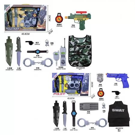 Полицейский набор BabyToys JC007A-13A со звуком и светом