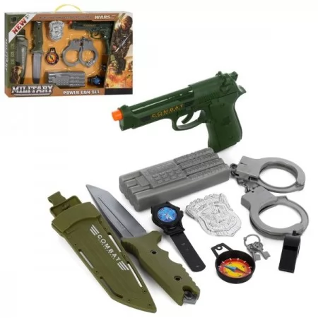 Полицейский набор BabyToys JS007 с пистолетом и рацией