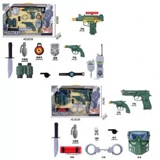 Военный набор BabyToys JS009-10 с пистолетом и аксессуарами
