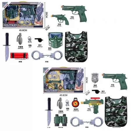 Полицейский набор BabyToys JS010-12A с жилетом и оружием