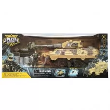 Набор солдатиков BabyToys D3109-43 танк и вертолет