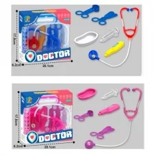 Набір лікаря BabyToys 118-117-18B зі стетоскопом у валізі Набір лікаря BabyToys 118-117-18B зі стетоскопом у валізі