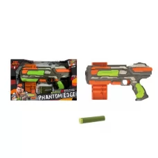 Оружие FJ8054 пистолет 29см, мягкие шары 6шт, в коробке, 35-22-7,5см