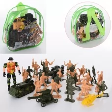 Набор солдатиков BabyToys CY4149B-B 26 шт с военной техникой Набор солдатиков BabyToys CY4149B-B 26 шт с военной техникой