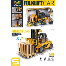 Будтехніка JS130 інерція, навантажувач, 27см, 1:16, звук, світло, рухливі деталі, гумові колеса, на бат-ці(табл), в коробці, 29.5-17,5-12,5см