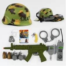 Военный набор BabyToys 88364 с каской и аксессуарами для мальчика