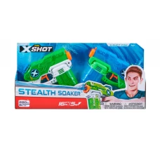 Набор игрушечных водных бластеров X-Shot Warfare Double Small Stealth Soake 2 вида оружия Zuru 012