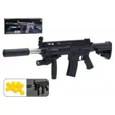 Іграшковий автомат Airsoft Gun із пластиковими кулями, світлом і лазером, 71 см 1239-1B