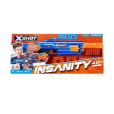 Быстрострельный игрушечный бластер X-SHOT Insanity-Berzerko 8 Shot 48 патронов Zuru 36610R