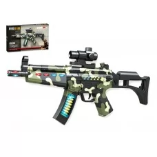 Дитячий іграшковий автомат іграшковий зі світлом і звуком World of Gun, 49 см, світиться та відтворює звук FY860023