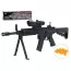 Іграшковий автомат Airsoft Gun із пластиковими кулями, лазером і сошками, 61 см P3066C
