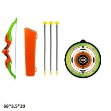 Детский лук BabyToys 903B-12 со стрелами и мишенью