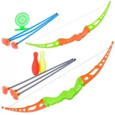 Детский игрушечный лук BabyToys A0002-03 45 см с мишенью и стрелами-присосками