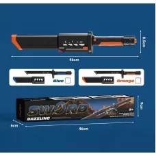 Меч HK 9966 підсвічування, звукові ефекти, USB Type-C, ефект іскор, реагує на рухи, піхви, в коробці