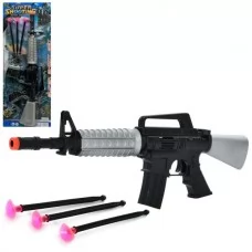 Іграшковий автомат BabyToys 684-1 з кулями-присосками, 40,5 см