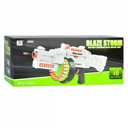 Игрушечный автомат BabyToys 7019 52см с мягкими пулями