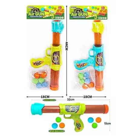 Игрушечный автомат BabyToys 777-1 помповый мягкие пули