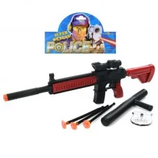 Іграшковий автомат BabyToys 802-48 поліція з присосками 45см