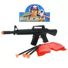 Іграшковий автомат поліція BabyToys 802-55, 31 см, з присосками