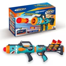 Детский игрушечный автомат LZ059 62см помповый с гранатами Детский игрушечный автомат LZ059 62см помповый с гранатами