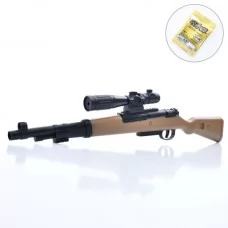 Іграшковий автомат BabyToys MH211 45 см з водяними кулями та прицілом