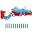 Бластер Nerf DinoSquad Тricera-Blast 12 мягкие патроны F0803 Бластер Nerf DinoSquad Тricera-Blast 12 мягкие патроны F0803