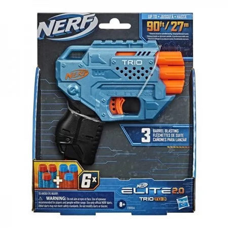 Бластер Nerf Elite 2.0 Trio 6 патронов E9954