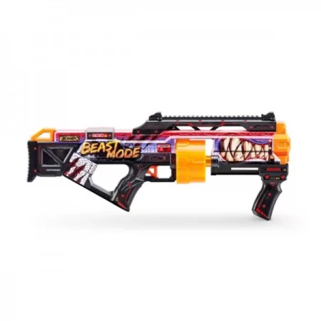 Быстрострельный бластер X-SHOT Skins Last Stand Beast Out 36518J . В комплекте 16 патронов, которые бьют на расстоянии до 27 м. Размер упаковки 8 x 60 x 29 см