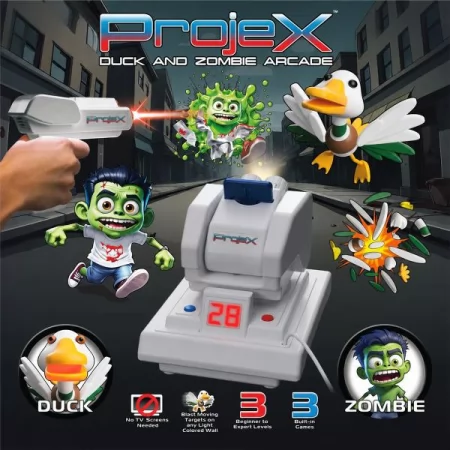 Ігровий набір для лазерних боїв – ПРОЕКТОР PROJEX ONE 1 ігр. бластер, слайд-цілі Ігровий набір для лазерних боїв – ПРОЕКТОР PROJEX ONE 1 ігр. бластер, слайд-цілі