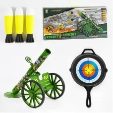 Детская игрушка миномет BabyToys 3575 A со звуком и мишенью