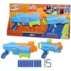Набор бластеров Nerf Elite Junior Стартовый набор 15 патронов F6369 